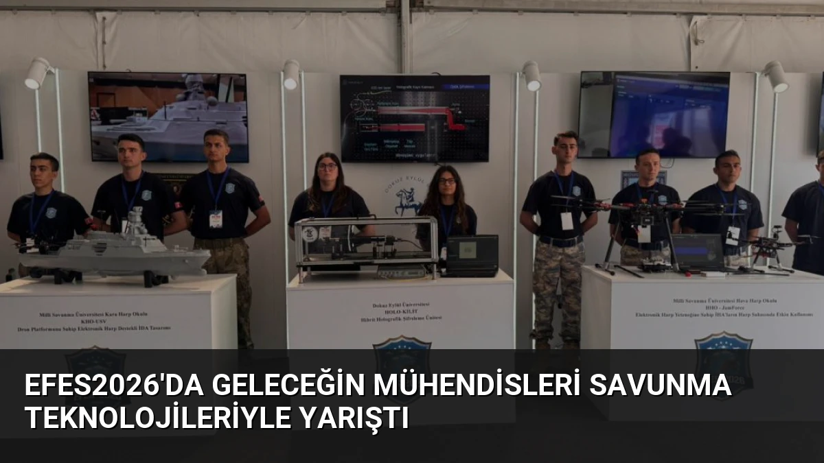 EFES2026’da Geleceğin Mühendisleri Savunma Teknolojileriyle Yarıştı