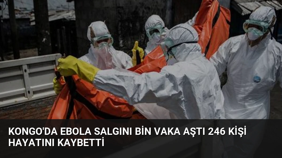 Kongo’da Ebola Salgını Bin Vaka Aştı 246 Kişi Hayatını Kaybetti