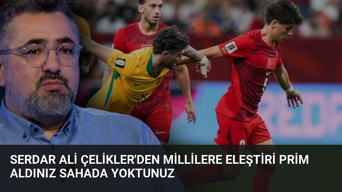 Serdar Ali Çelikler’den Millilere Eleştiri Prim Aldınız Sahada Yoktunuz