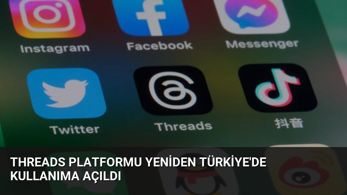 Threads Platformu Yeniden Türkiye’de Kullanıma Açıldı