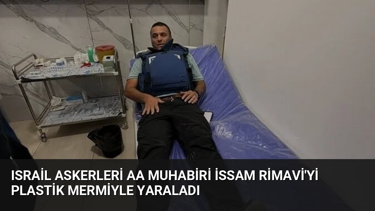 Israil Askerleri AA Muhabiri İssam Rimavi’yi Plastik Mermiyle Yaraladı